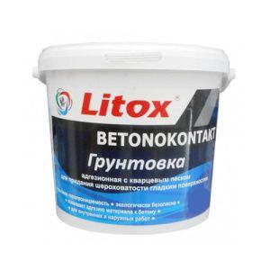 Грунтовка бетоноконтакт Литокс 15 кг (42)